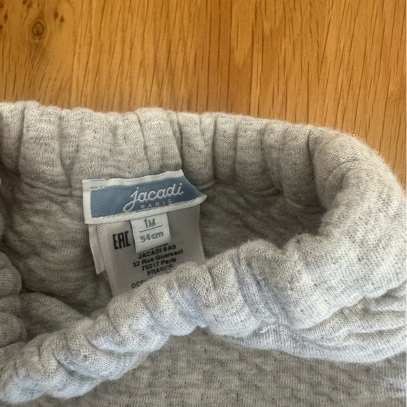 Jacadi Gray Quilted Kids Footie Set - Picture 5 of 5